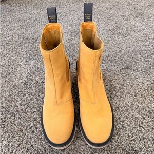 Sorel Tan Ankle Boots